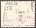 スウェーデン 1969年ベリマン生誕100年　切手