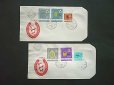 画像1: ハンガリー　1961年赤十字6種  FDC 【切手と記念印スタンプが付いた記念封筒】 (1)