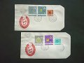 ハンガリー　1961年赤十字6種  FDC 【切手と記念印スタンプが付いた記念封筒】