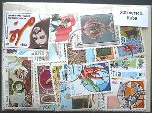 画像2: キューバ切手セット200