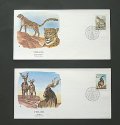 フィンランド 1989年 ヘルシンキ動物園FDC封筒　【切手と記念印スタンプが付いた記念封筒】　2枚セット