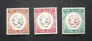 画像2: ニュージーランド　1955年子供3種
