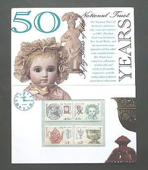 画像2: オーストラリア切手　1995年 ナショナル トラスト 50年記念　ポストオフィス 記念パック