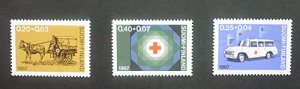 画像2: フィンランド切手　1967年 　赤十字　輸送3種