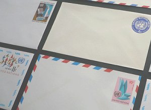 画像2: 国連 エアメール　封筒 記念封筒