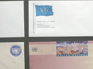 画像3: 国連 エアメール　封筒 FDC用記念封筒