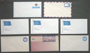 画像1: 国連 エアメール　封筒 FDC用記念封筒