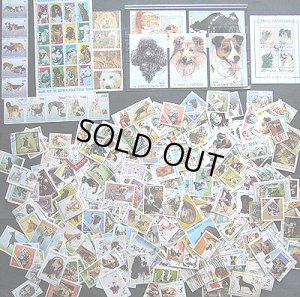 画像1: 世界の 犬 切手　500種　