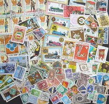 他の写真1: 世界の紋章切手セット100