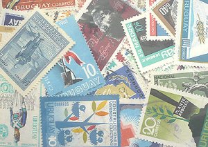 画像1: ウルグアイ東方共和国切手セット200