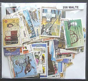 画像1: マルタ共和国切手セット200/400