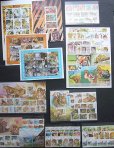 画像4: 世界 ライオン トラ チーター ネコ科 動物 切手 セット (4)