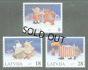 画像1: ラトビア切手 1997年おとぎ話　クリスマス3種