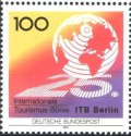 ドイツ切手　1991年　第25回国際観光博覧会