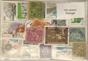 画像2: ポルトガル切手セット100