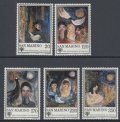 サンマリノ切手　1979年　児童年　絵画　5種