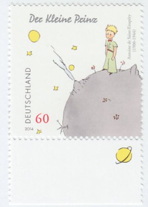 画像1: ドイツ切手　2014年　星の王子さま切手