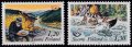 フィンランド切手　1983年　観光　２種