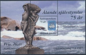 画像1: オーランド切手　1997年　オーランド自治　小型シート