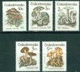 画像1: チェコスロバキア切手　1989年　キノコ 5種 (1)