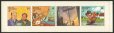画像1: ベルギー切手 1991年 アニメ　4種　【切手帳】 (1)