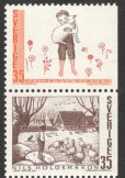 画像2: スウェーデン 切手　1969年　スウェーデンの童話　長い靴下のピッピ　5種 (2)