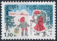 画像1: フィンランド切手　1984年　クリスマス　サンタ　1種 (1)