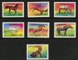 画像2: タンザニア切手　1993年　馬8種　小型シート (2)