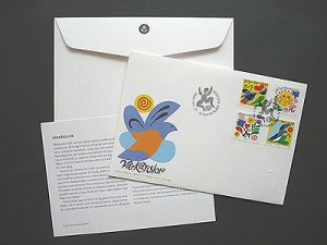 画像2: スウェーデン切手　2007年　春の訪れ FDC封筒【切手と記念印スタンプが付いた記念封筒】