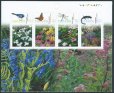 画像2: カナダ切手　2006年　鳥　花　トンボ　蝶　ガーデン　4種 (2)