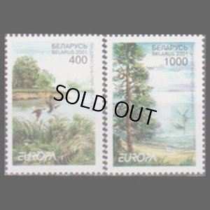 画像2: ベラルーシ切手　2001年　森林　自然保護区　ヨーロッパ　2種