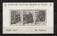 画像2: マルタ騎士団切手　1969年　クリスマス　ペルージーノ　3種　小型シートセット (2)