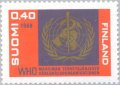 フィンランド切手　1968年 W.H.O.世界保健機関　20周年　1種