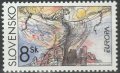 スロバキア切手　1995年　自由と平和　1種