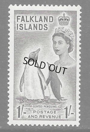 画像1: フォークランド諸島切手　 1959年　ジェンツーペンギン　エリザベスII　1種　