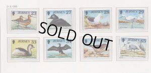画像1: ジャージー島 切手　1999年　海鳥 　8種