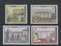ラトビア切手 1998年　リガ 800年記念　4種