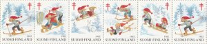 画像1: フィンランド切手　1982年　クリスマス　6種