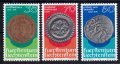 リヒテンシュタイン切手　1977年 　コイン　3種