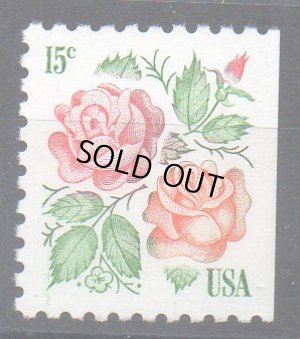画像1: アメリカ切手 　1978年　花　バラ　1種