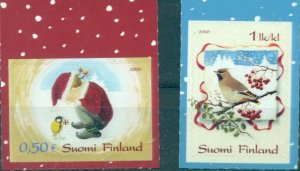 画像1: フィンランド切手  2006年　クリスマス　鳥　2種