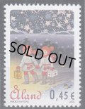 オーランド切手　クリスマス　2005年　1種