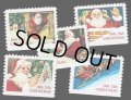 アメリカ切手  1991年　クリスマス　サンタ　5種