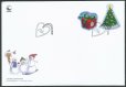 画像1: ノルウェー切手　2015年　クリスマス　ツリー　プレゼント　　FDC封筒 【切手と記念印スタンプが付いた記念封筒】 (1)