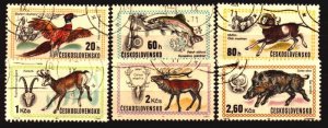 画像1: チェコスロバキア切手　1971年　ブダペスト世界狩猟展　シャモア　6種