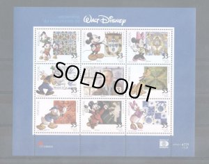 画像1: ポルトガル切手　2001年　ウォルトディズニー誕生100年　ミッキー　シート