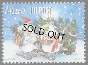 画像1: オーランド切手 　2010年　クリスマス　1種