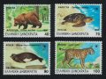 ギリシャ切手  1990年　絶滅危惧種 　動物　カメ　4種