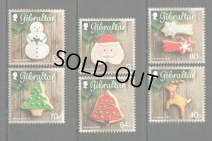 画像1: ジブラルタル切手　2016年　クリスマス　サンタ　6種　