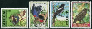 画像1: セネガル切手　2006年　鳥　サヨナキドリ　4種